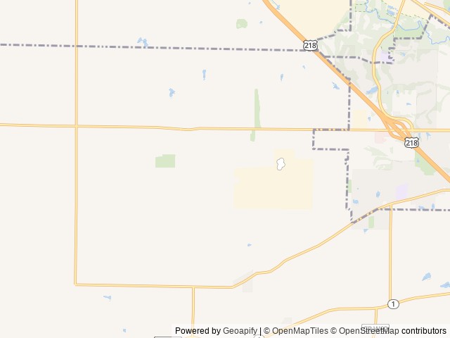 Map for 2013 Heartland Trail Runner 30USBH near Iowa City, IA