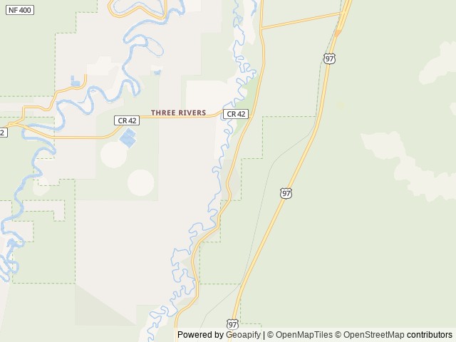 Map for 2019 Grand Design Reflection 150 Series 230RL near Bend, OR