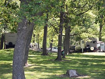 Campers at North Overlook