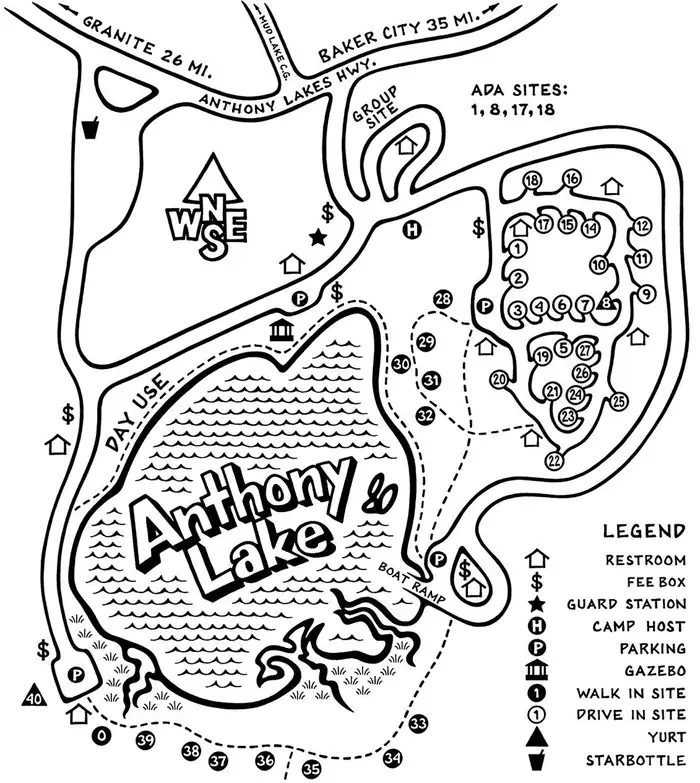 Anthony Lake Guard Station