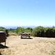Campsite with distant views of Drakes Bay. Site surrounded by coyote brush.