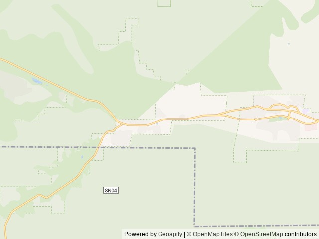 Map of Lake Of The Woods Mobile Village location at Frazier Park, CA, United States