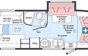 2016 Winnebago View 24', Mercedes, Near Ohio Parks