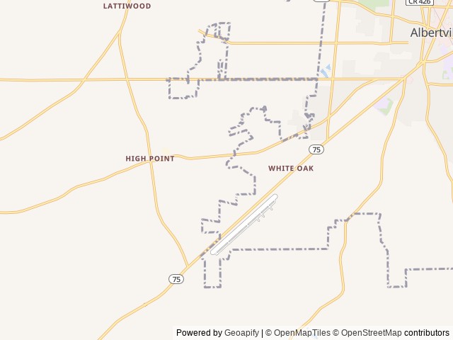 Map for Delivery or Onsite Only - 2021 Grand Design near Albertville, AL