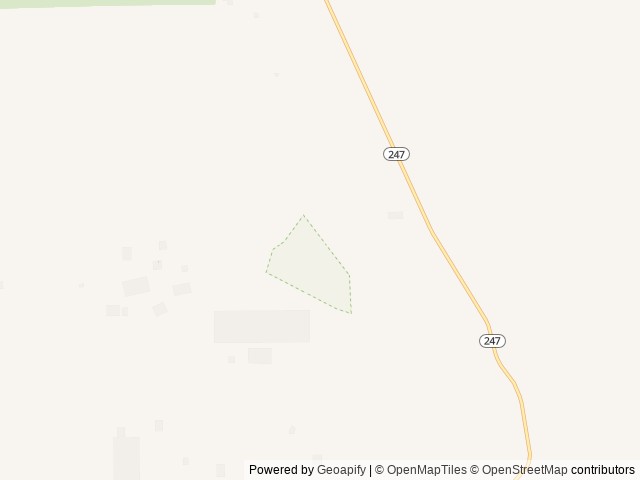 Map of Sawtooth Canyon Campground location at Barstow, CA, United States