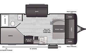 NEW mid-sized family camper fully stocked