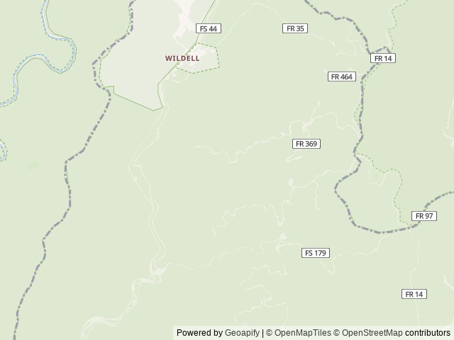 Map of Middle Mountain Cabins location at Bartow, WV, United States