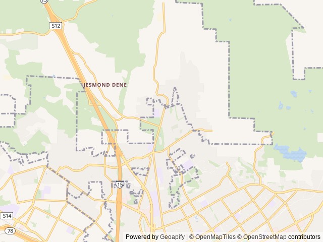 Map for Luxury Mercedes-Benz Entegra  Unlimited Generator near Escondido, CA