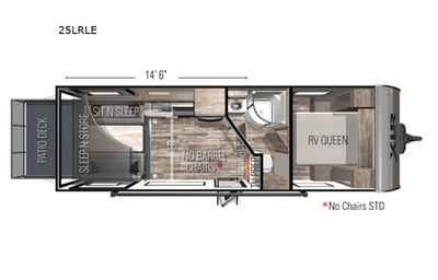 2023 Forest River RV XLR Micro Boost 25LRLE RV rental photo 2