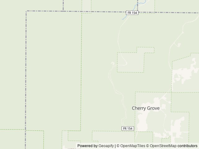 Map of Farnsworth Cabin location at Clarendon, PA, United States