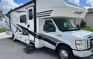 Moose, a 2018 Jayco Envoy