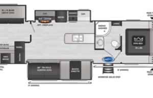 2021 Keystone RV Cougar Half-Ton 34TSB