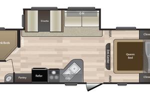 2018 Keystone RV Hideout 26LHSWE RV rental photo 3