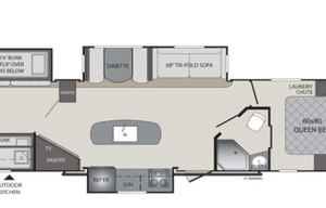 2018 Keystone RV Premier Ultra Lite 34BHPR
