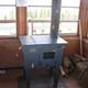 Garver Lookout-wood stove