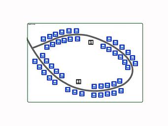 Spring Canyon Campground Upper Loop Site Map