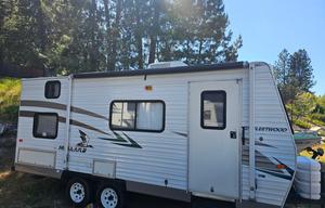 Cute cozy camper