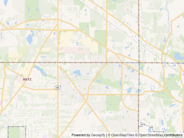 Map of Silver Springs Campground location at Stow, OH, United States