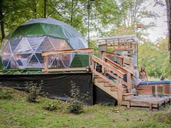WV Glamping Domes
