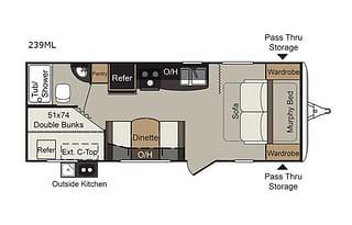 2017 Keystone RV Passport 239ML Express