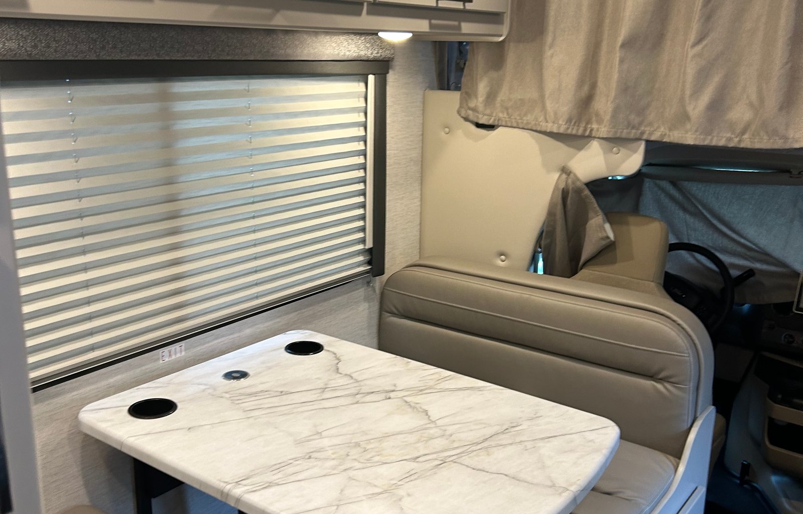 RV is a cozy and perfect for your adventures.