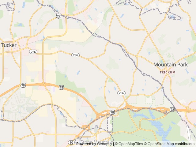 Map for Adventure Awaits! Mercedes Sprinter "Rhonda" near Stone Mountain, GA