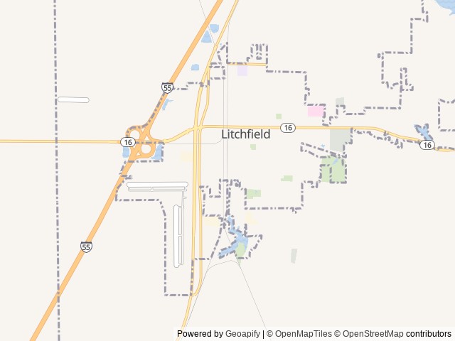 Map for 2021 Forest River RV Salem 27RKS near Litchfield, MO