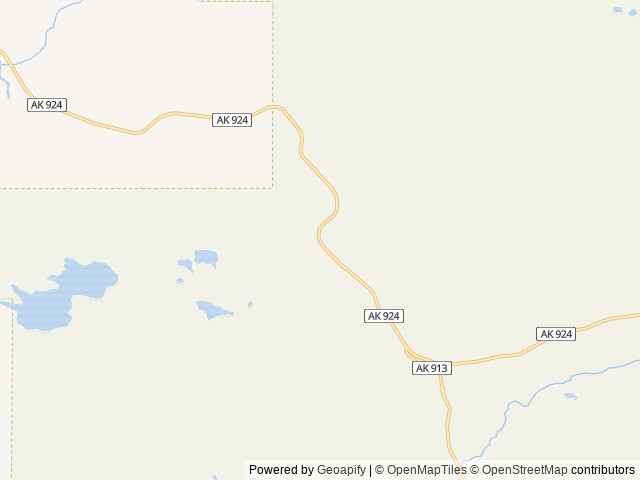 Map of Harris River Campground location at Craig, AK, United States