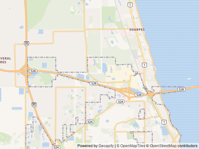 Map for 2019 Jayco Precept       JADE RV near Cocoa, FL