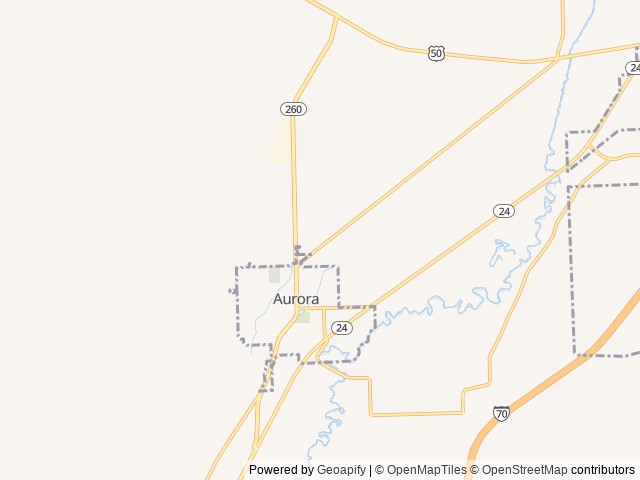 Map for 2025 Forest River RV Cherokee Wolf Pup 16LP near Aurora, UT