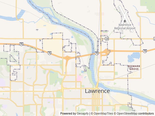 Map for 2016 Thor Motor Coach Palazzo  - Live In Luxury! near Lawrence, MO