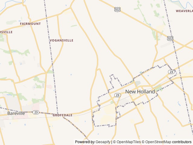 Map for Luxury Style - 2016 Forest River Georgetown 364T near New Holland, PA