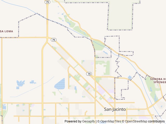 Map for 2022 Ameri-Lite Ultra Lite 218MB near San Jacinto, CA