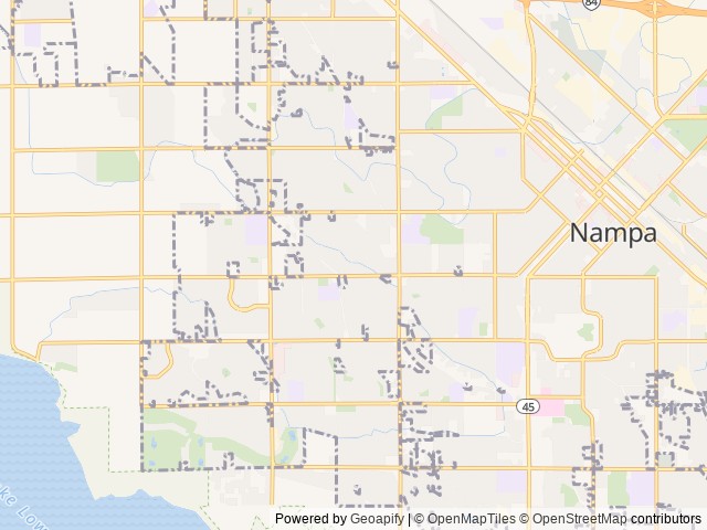 Map for Furnished, stocked, and ready for an adventure! near Nampa, ID
