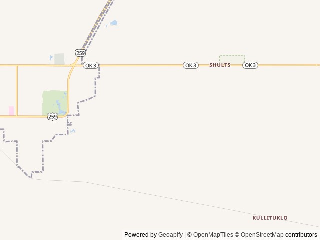 Map for 2022 Tiffin Motorhomes Allegro RED 360 38 KA near Idabel, AR