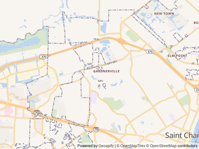 Map for 2015 Rockwood Mini Lite 1809S near Saint Charles, MO