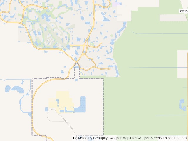 Map for 2022 Forest River RV Ozark 1900THX near Orlando, FL