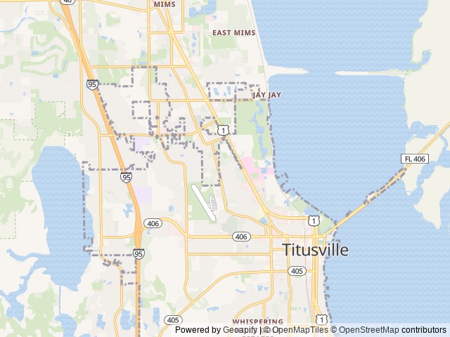 Map for 2020 Georgetown 7 Series 36D7 near Titusville, FL