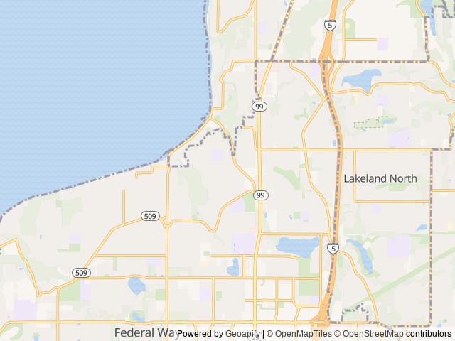 Map for 2023 Mammoth Overland HV near Federal Way, WA