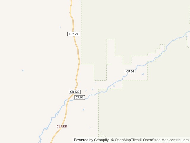 Map of Strawberry Park Hot Springs location at Steamboat Springs, CO, United States