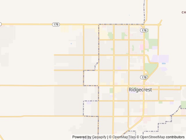 Map for 2022 Forest River RV Wildwood X-Lite 263BHXL near Ridgecrest, CA