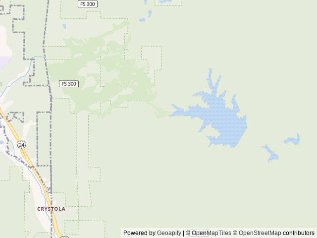 Map of Meadow Ridge location at Colorado Springs, CO, United States