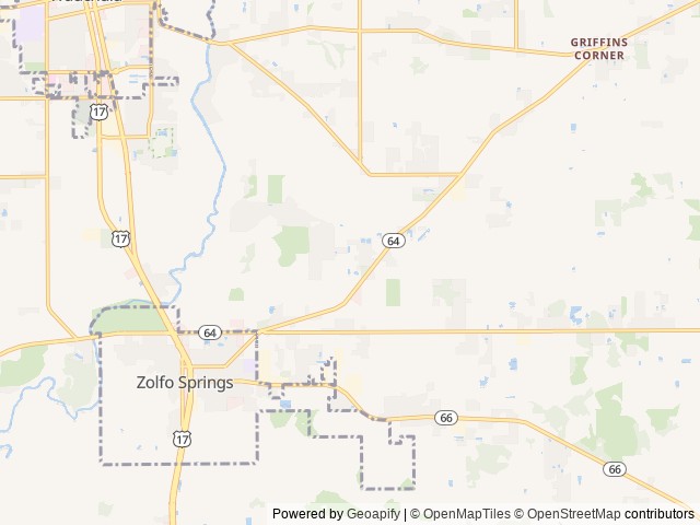 Map of Florida SKP Resort location at Wauchula, FL, United States