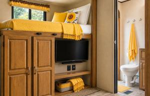 2 Bedroom/2 Bath w tub Luxury Fifth WheelGWTX 2797