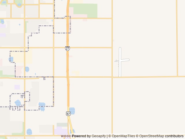Map of American RV Park South location at Lubbock, TX, United States