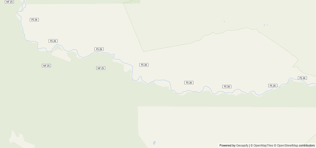 Map of Suiattle Guard Station location at Darrington, WA, United States