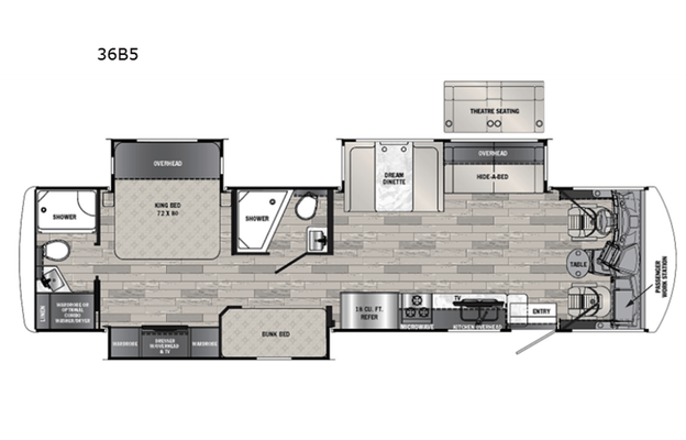 Luxury Class A | Sleeps 7 | Families