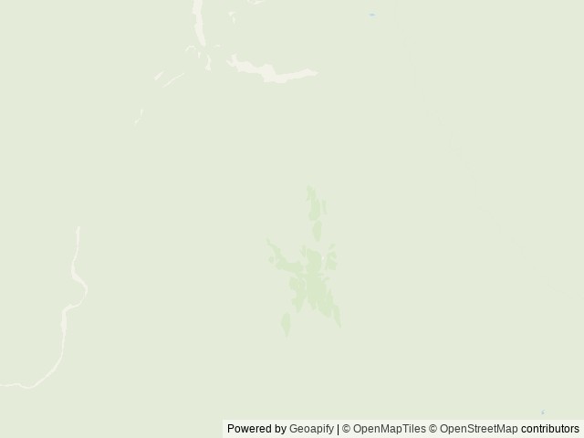 Map of Big Creek Baldy. Lookout Rental location at Libby, MT, United States