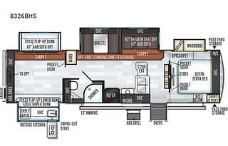 2019 Forest River RV Rockwood Signature 8326BH