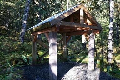 Pigot Bay Cabin Wood Shed